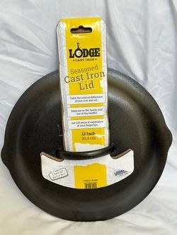Brand New Lodge 12" Cast Iron Lid (for Skillet) Seasoned