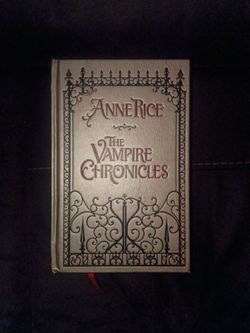 Anne Rice The Vampire Chronicles Hardcover Book