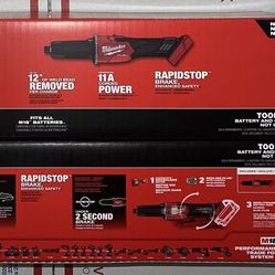 Milwaukee M18 Fuel Braking Die Grinder. Tool Only. Model #2939-20