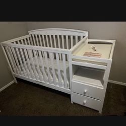 Crib Includes Changing Table