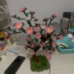 Handmade Light-Up Sakura Tree 🌸✨