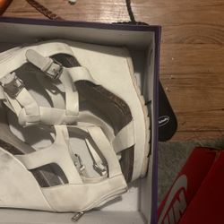 White Sandal Wedges