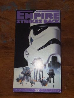 Star Wars Empire Strikes Back VHS
