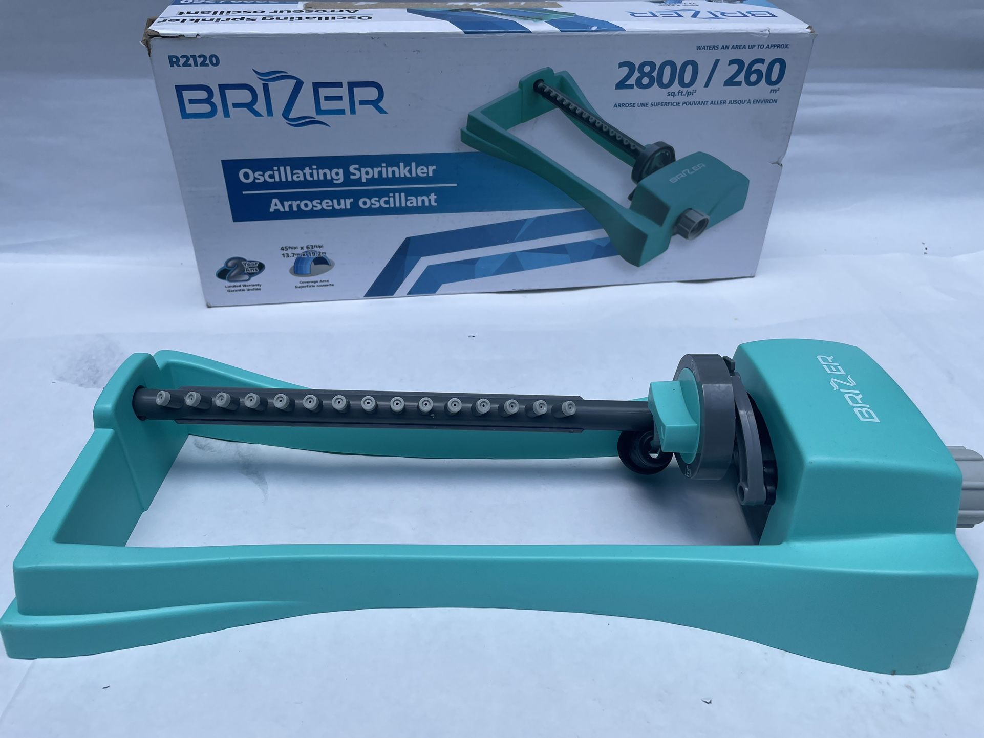 Brizer Oscillating Lawn Sprinkler 