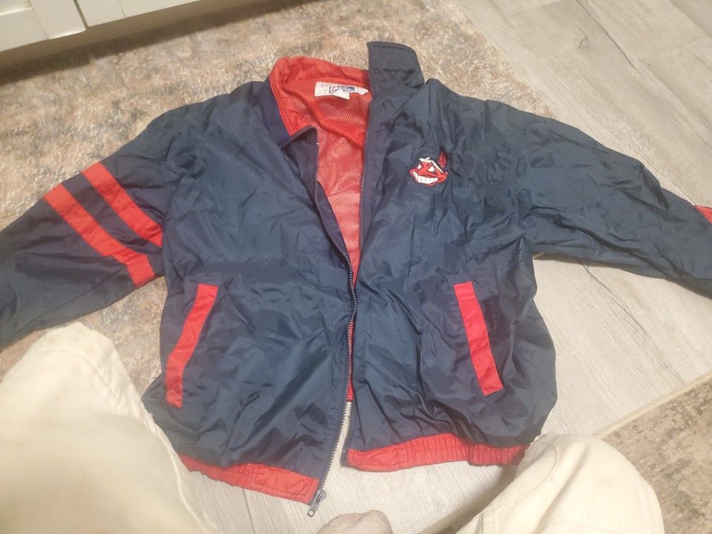 Pro Player Cleveland Indians Jacket Size Medium