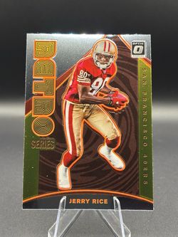 2020 Panini Donruss Optic Jerry Rice Retro Series #RS-JR NFL San Francisco 49ers