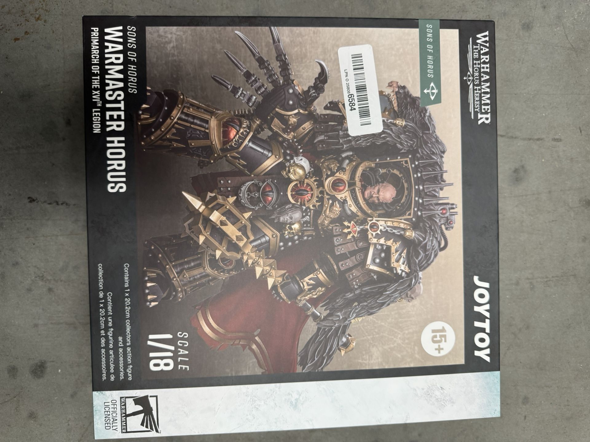 JOYTOY Warhammer 30K Sons of Horus Warmaster Horus Primarch of the XVlth Legion