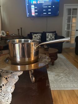 Stainless Steel Saucepan with Pour Spout