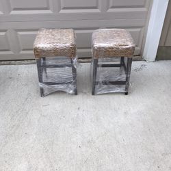 2  24’height Bar Stools  Need Gone Asap 