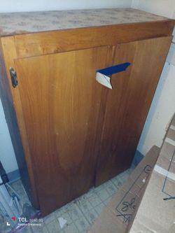 Wooden shelf