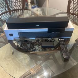 Bose TV sound bar was remote never used open box