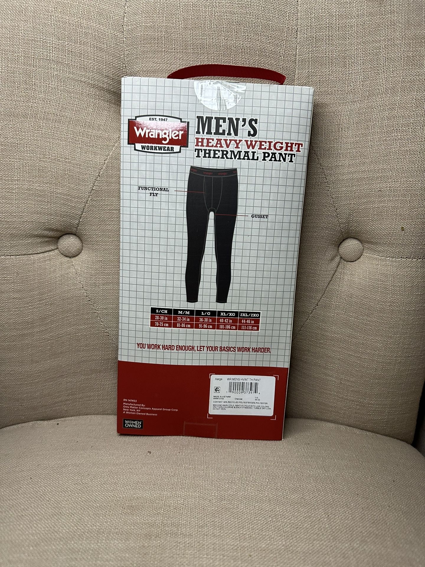 Men’s Thermal Pants Size XL