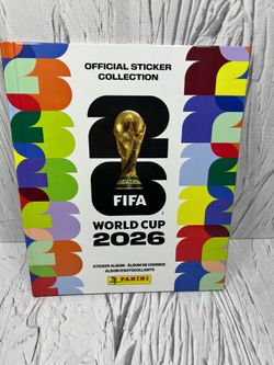 2026 Panini FIFA World Cup Sticker Album - Hardcover  (Pasta dura) USA Edition