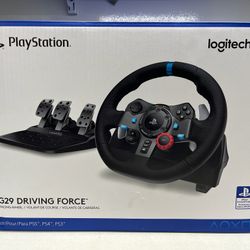 Logitech G29 Driving Force Racing Wheel and Floor Pedals 