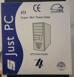 Brand New ATX Mid Tower Computer Case – 350W Power Supply – $40