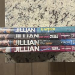 Jillian Michaels DVDs