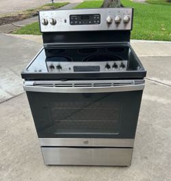 Electric oven range
