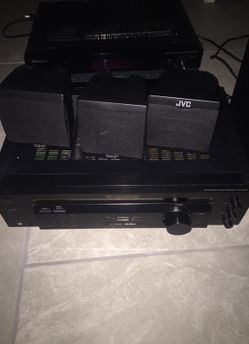 Jvc Sony Receiver surround sound system