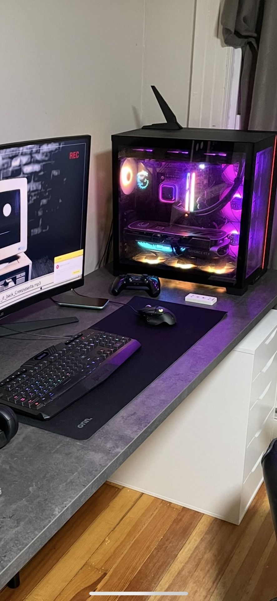 Pc With Monitor