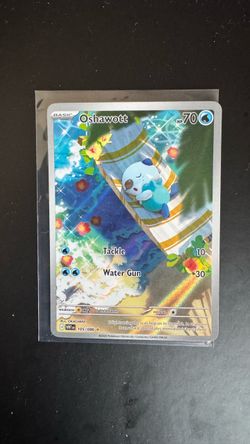 Oshawott 105/086 Pokémon Holo Card WHT