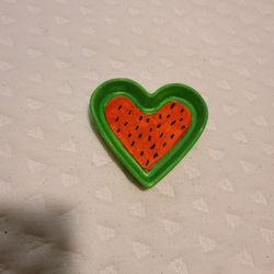 Handpainted Heart Ceramic...I Don't Give My Number Out For Privacy Resons 
