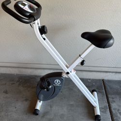 MARCY, Foldable Bike Battery Exercise Bike, 