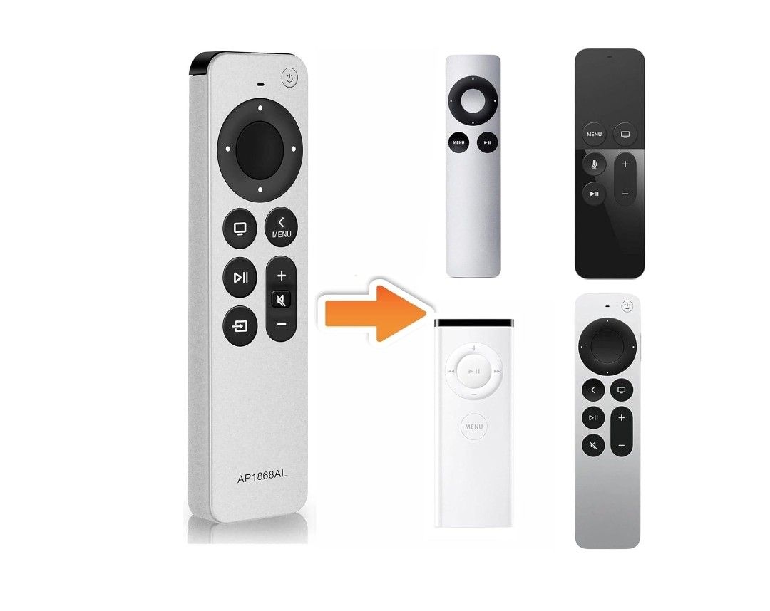 Remote for Apple TV Remote Compaitible with Apple TV 4K with TV Control