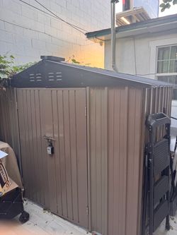 Outdoor Metal Storage Shed