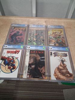 CGC Graded Comic Book Lot of 6