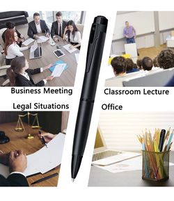 Spy Camera Hidden Camera Spy Pen Nanny Cam Full HD 1080P with 32GB Pen Camera [ Loop Video or Picture Taking] for Meeting of Room Portable Mini Spy Ca