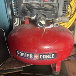 Air Compressor In Working Conditions 