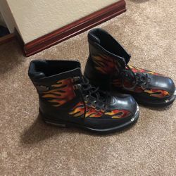 Very Cool HD Flame Boots