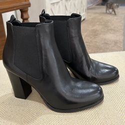 Michael Kors Black Bootie Heels - Women’s Size 7.5