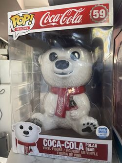 Coca Cola Polar Bear 10 inch Funko