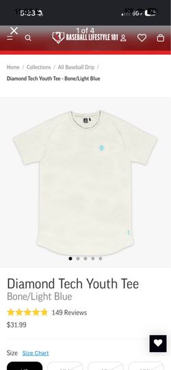 Baseball Lifestyle Diamond Tech Tee