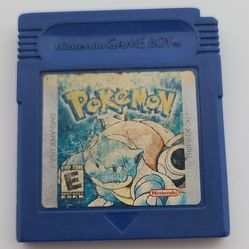 Pokemon Blue Version For Nintendo Gameboy 