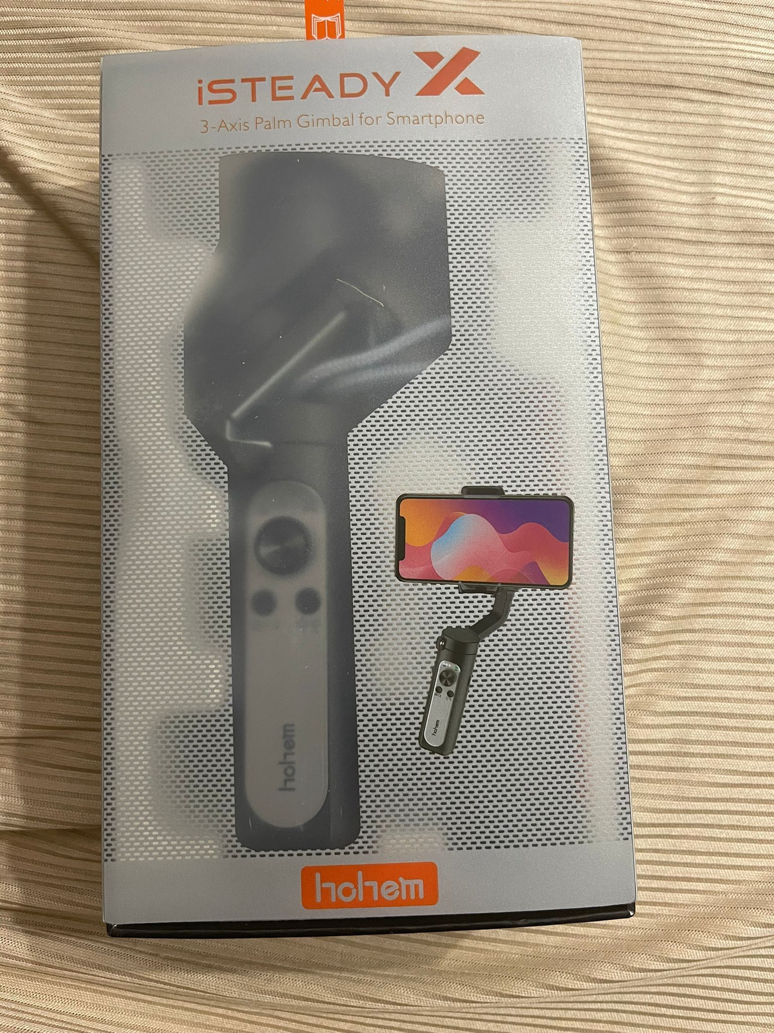 iSteady X, 3-Axis Foldable Lightweight Gimbal Stabilizer, Supports Moment /Auto-Inception Mode, Perfectly Compatible with iPhone 13/Mini/pro/max & Sma