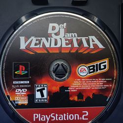 Def Jam Vendetta PS2
