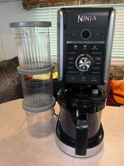 Ninja CREAMi Deluxe with 3 containers