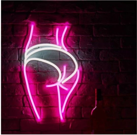 Body LED Neon Light Sign Girl Female Model Acrylic Wall Art Lamp Decor for Home Party Wedding Holiday Night Lamps Xmas Gift Bar Desk