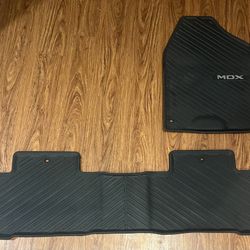 2017-2020 Acura MDX - original rubber all weather floor mats