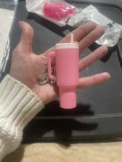 Tumbler Chapstick Keychain