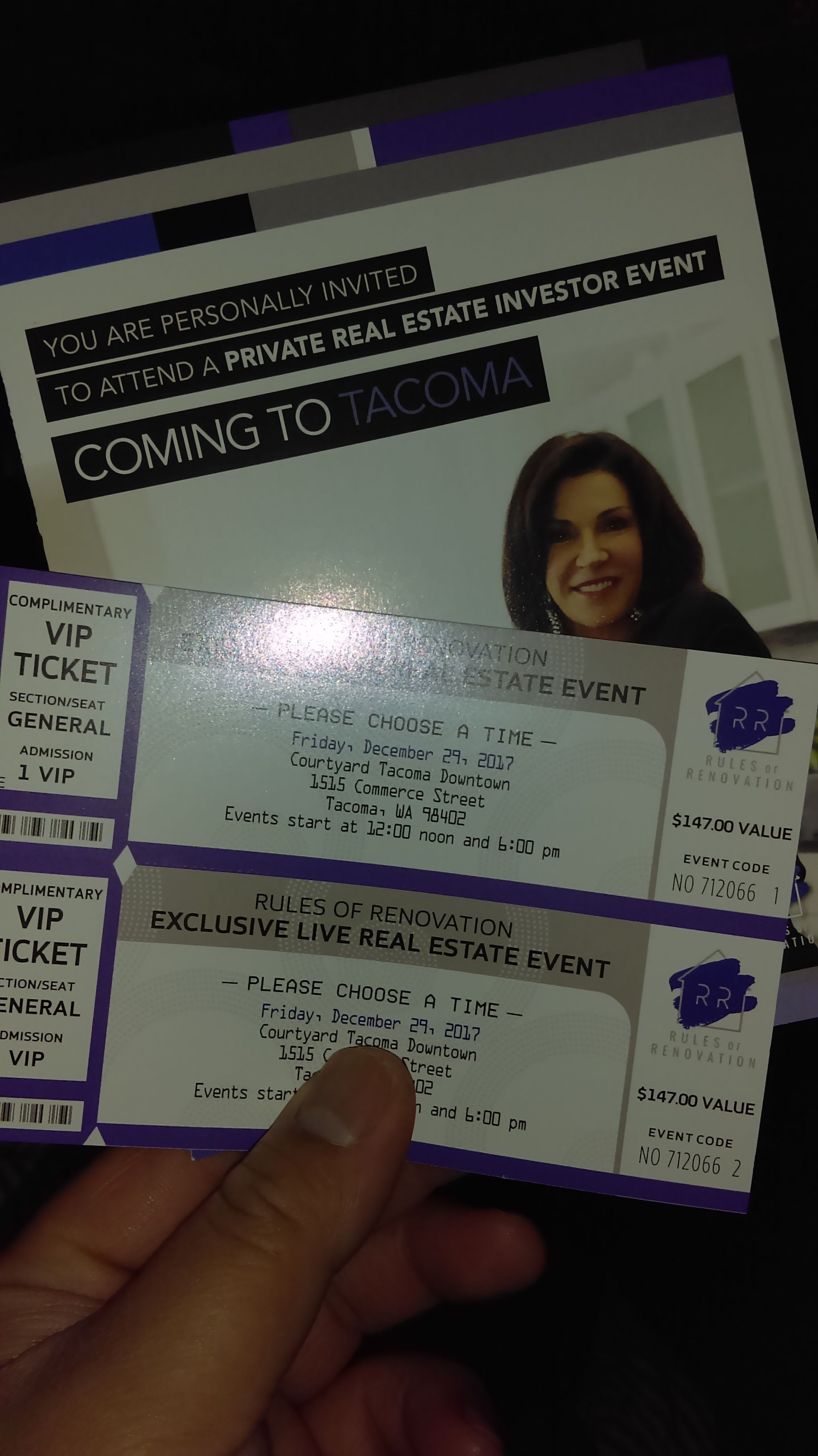 Private Estate Investor Event
