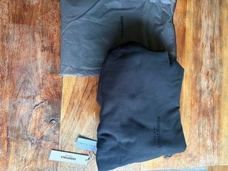 Black essentials hoodie