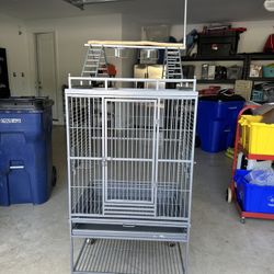 Large Metal Bird Cage 