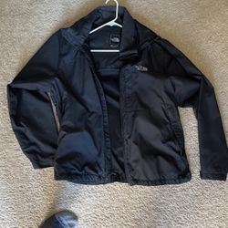 Mens Black Large North Face Jacket
