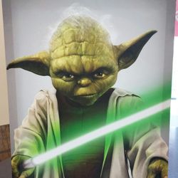 Star Wars Yoda Canvas Print Wall Art
