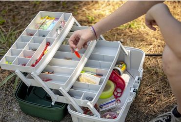 3-tray Tackle box