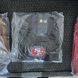 Carhart Beanies 49ers Black Or Tan $25 Each