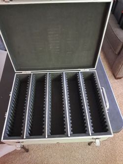 Graded coin case.